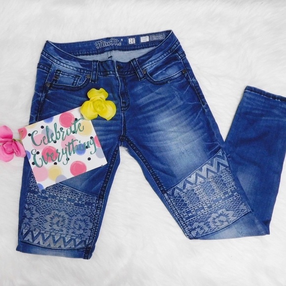 Miss Me Denim - Miss Me Moto Skinny Jeans